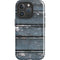 Chipped Blue Wood iPhone 16 Pro Magsafe Impact Case